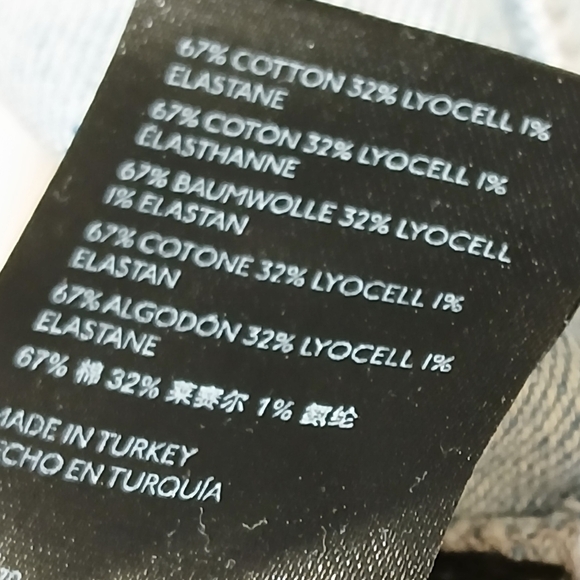 WE THE FREE Slim Boyfriend Jeans Blue Wash Mid Rise Relaxed Stretch Denim - Picture 7 of 8